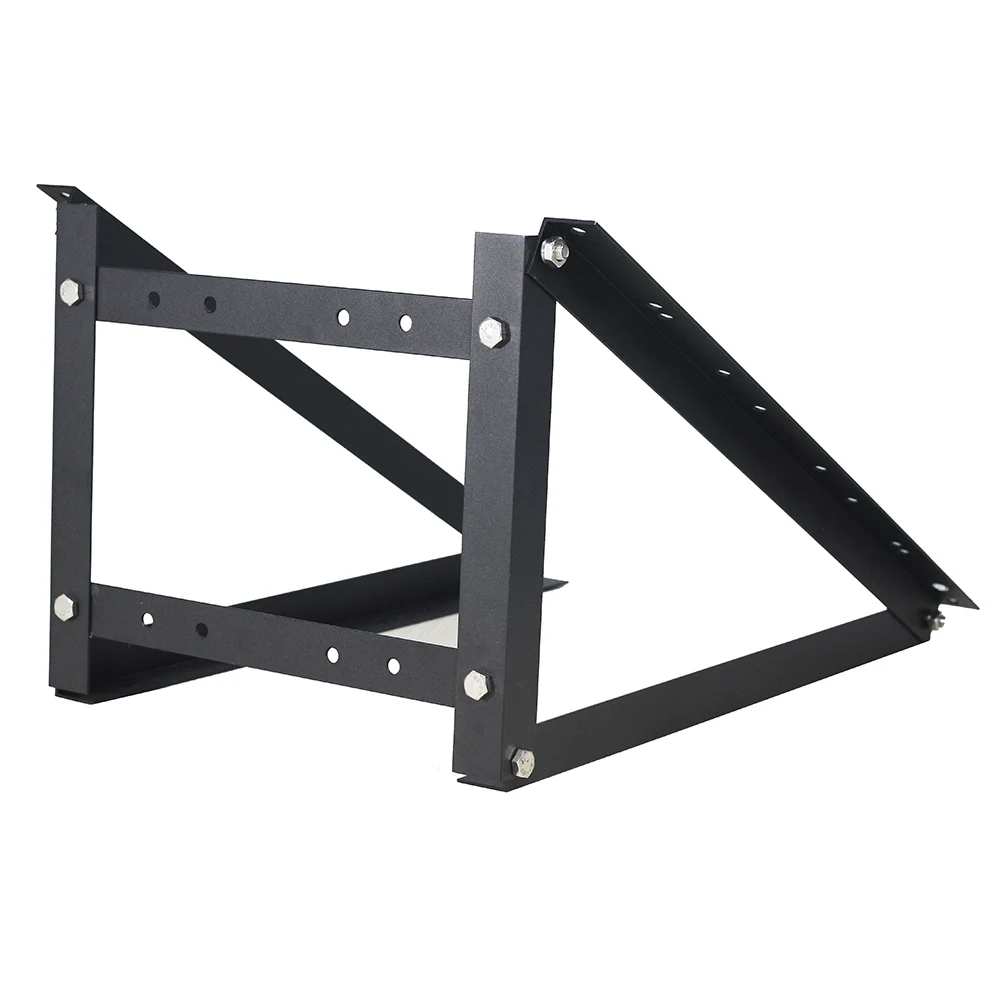 30&60 Degree Angle Aluminum Alloy Clamp Bracket Column Installation Support Pole Installation Bracket for Solar Panels