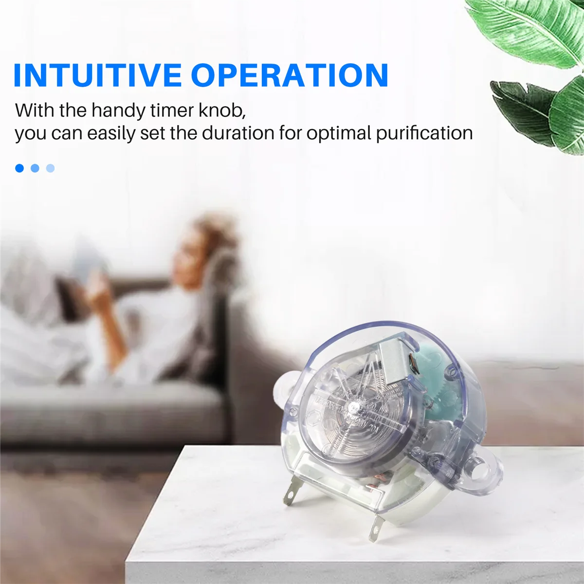 Generatore di ozono Purificatore d'aria Timer Apparecchiatura di controllo Timer Accessori per generatori di ozono