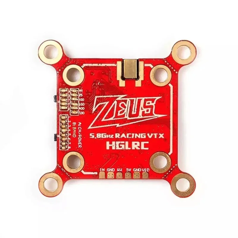 BaMasHGLRC Zeus VTX 20/30mm 800mW Switchable 5.8G 40CH Built-in Microphone 6-26V For RC FPV Racing Freestyle Drones