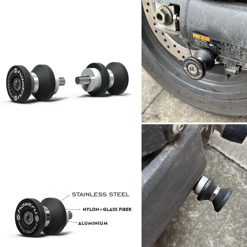 

Подставки для паддока мотоцикла, винты для Yamaha YZF-R6 R6 2006-2016, катушки маятника, ползунки, аксессуары