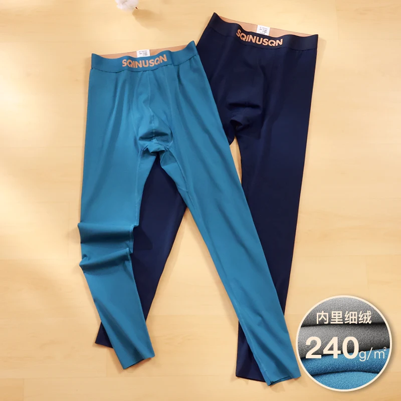 Men's shark pants slim fit sports leggings trousers underwear and autumn pants warm bodybuildingleggings for autumn and winter