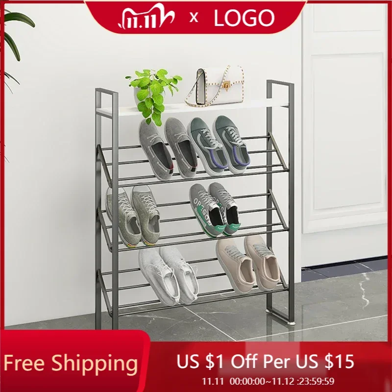 

Nordic Luxury Shoe Cabinet Display Box Italian Minimalist Show Shoe Shelf Designer Living Room Storage Sapateira Home Furniture