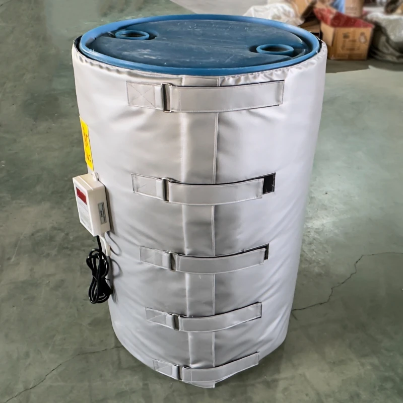 manufacturers supply non-explosion-proof oil drum heating blanket, flexible, removable and reusable, high temperature and acid