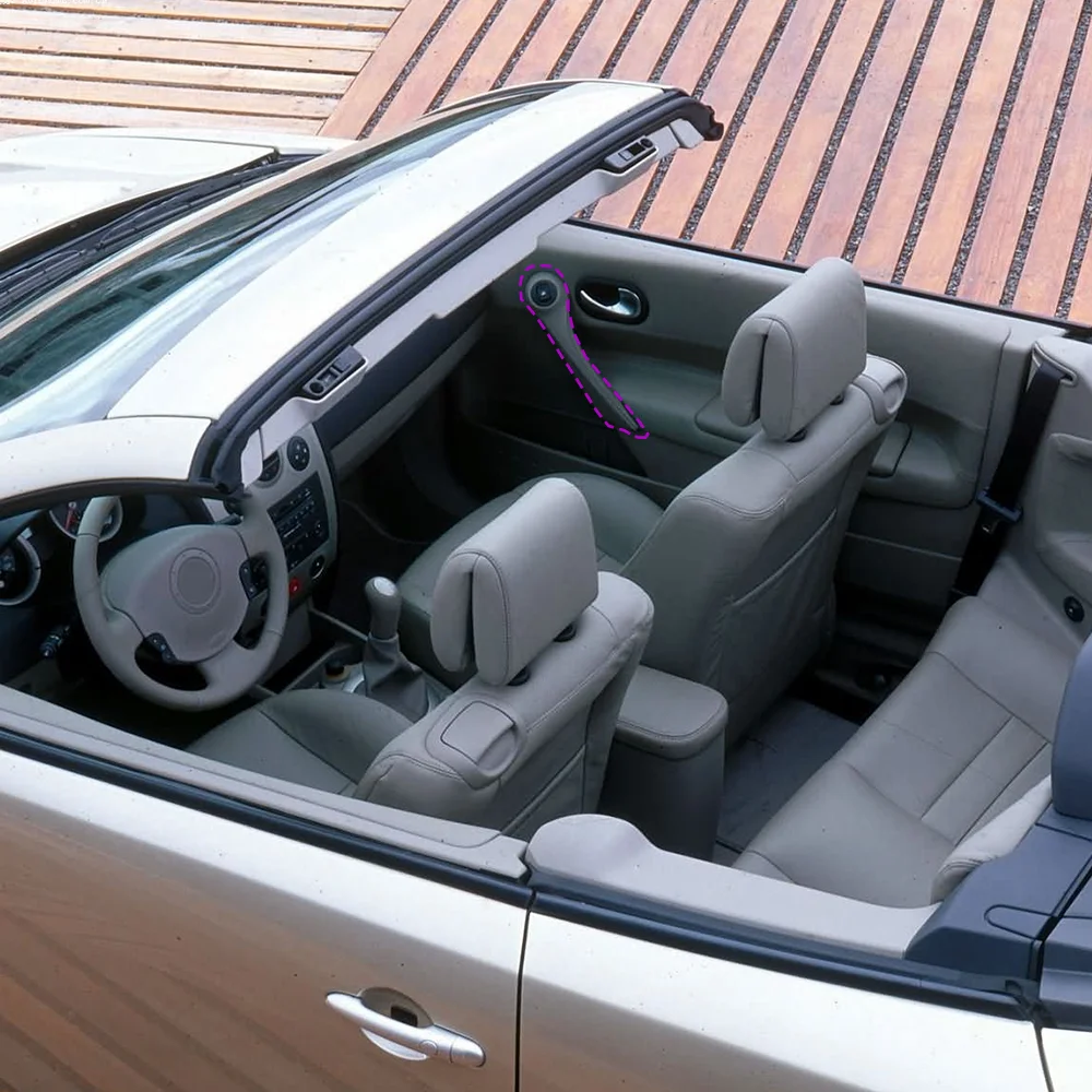 Megane 2 II 2002-2008 Auto-Türgriff vorne links rechts mit Abdeckung und Zierleiste für Renault 8200297158 8200297171 – Detail 21