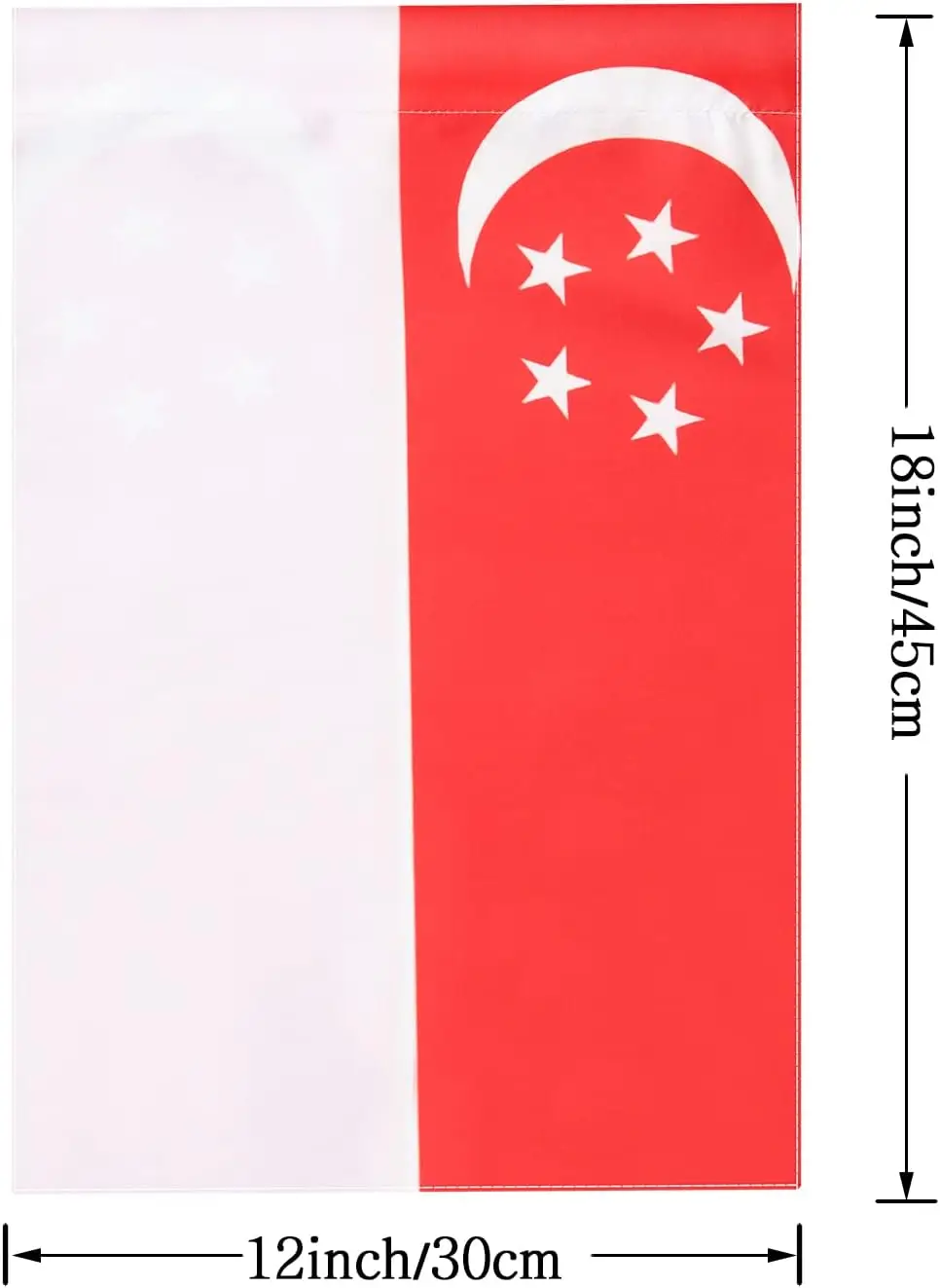 Singapore Flag Singaporean Garden Flags,International World Country Nation Garden Flags, Celebration Parade Flags,Anniversary Ce
