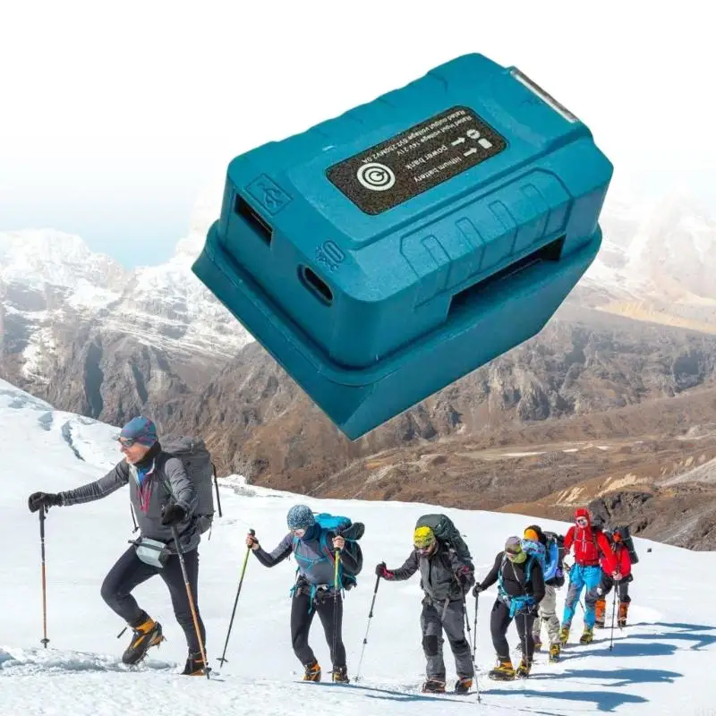 

Светодиодный аккумуляторный адаптер для аккумуляторной батареи 14,4 В/18 В. Беспроводной электроинструмент. Легкая конструкция.