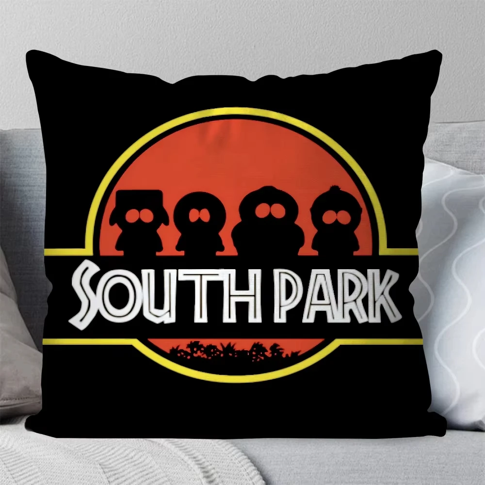 Double Sided Pop Culture Pillow Case, S-South Park Series for Dorm Room Sofa Beds and Entertainment Center Decor