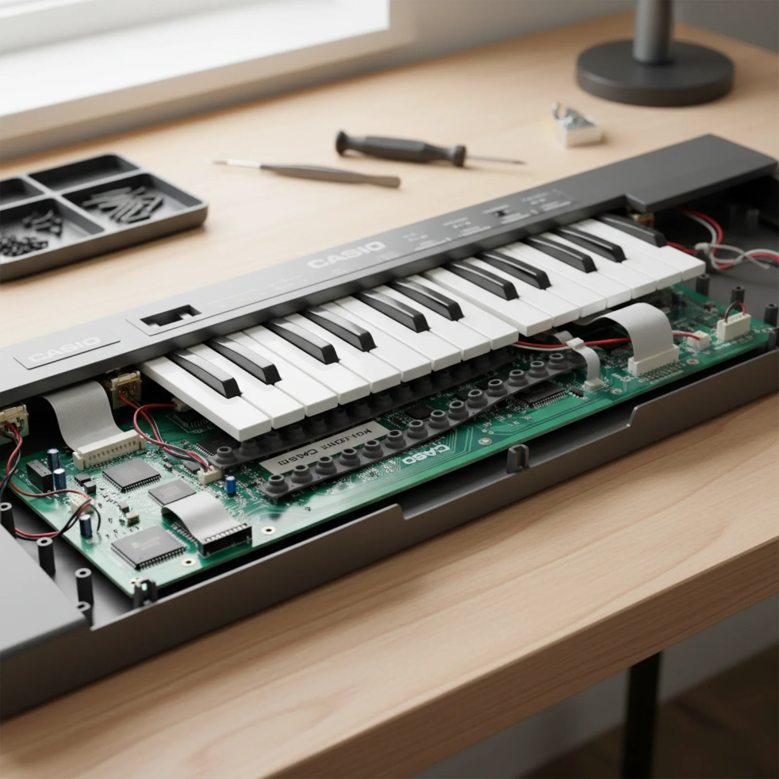 Key Conductive Strip Silicone Replacement for Electronic Keyboard Repair Maintenance Accessory Enhance Sound Quality