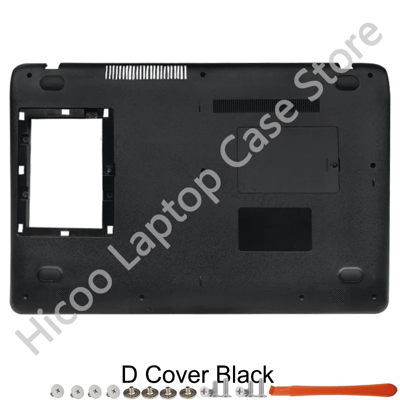 Imagem -05 - Laptop Back Lcd Cover para Samsung Moldura Frontal Palmrest Caixa Inferior Superior Dobradiças Tampa Traseira Np300e5k Np300e5m Np3500em Np300e5l Novo