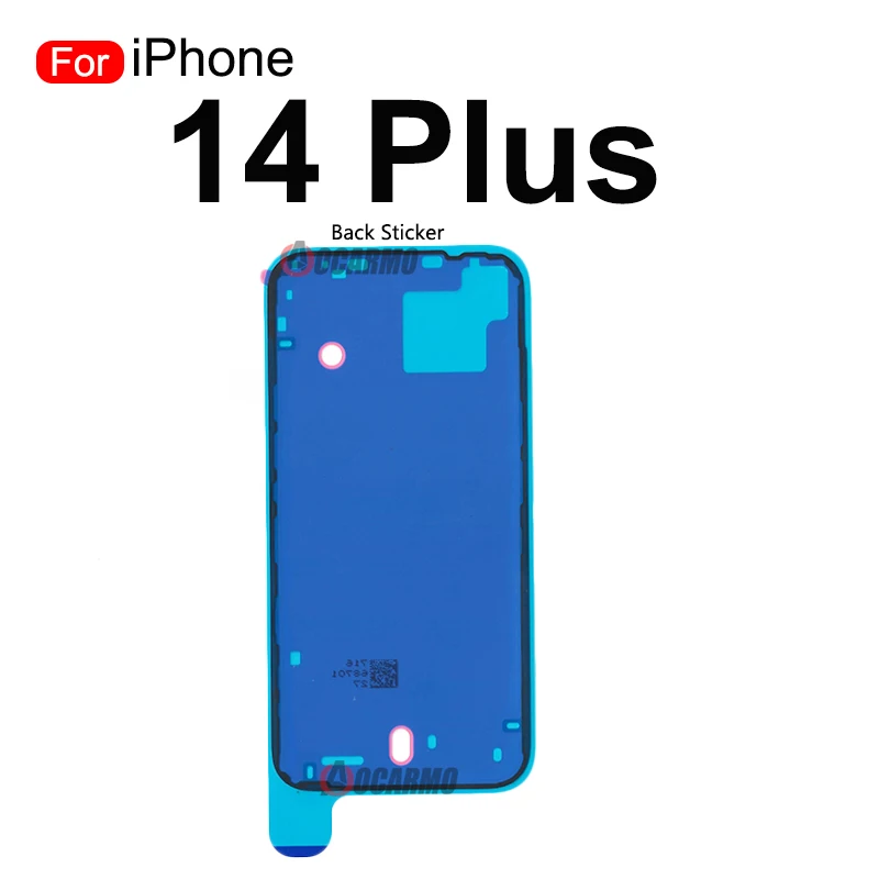 Front LCD Screen And Rear Cover Waterproof Adhesive +Back Battery Glue Sticker For iPhone 14 14Plus