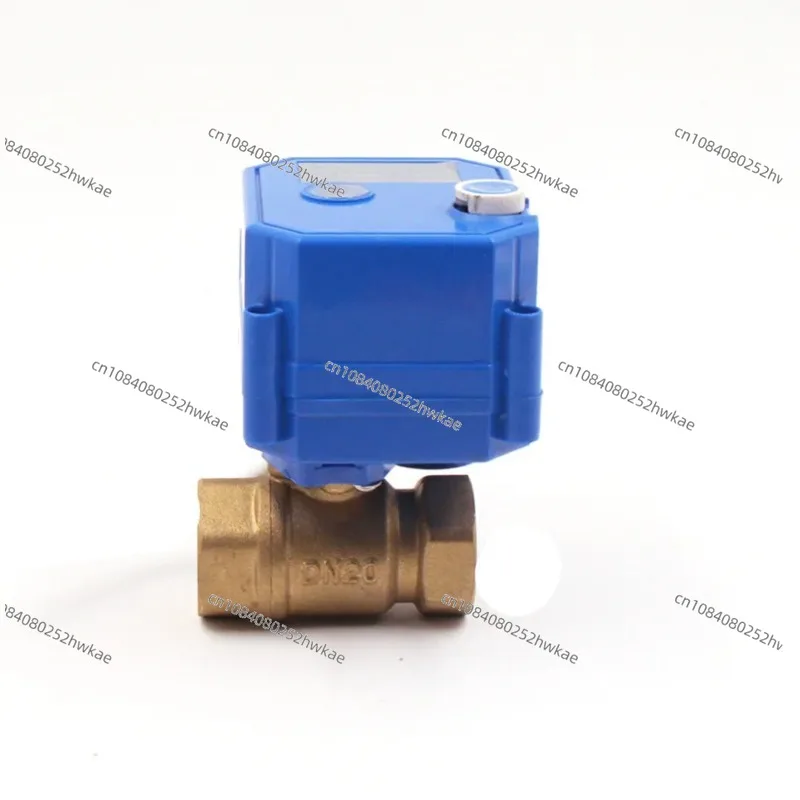 Electric Actuator Control Ball Valve with Manual Override Function DN8 DN10 DN15 DN20 DN25 DN32 Brass Valve