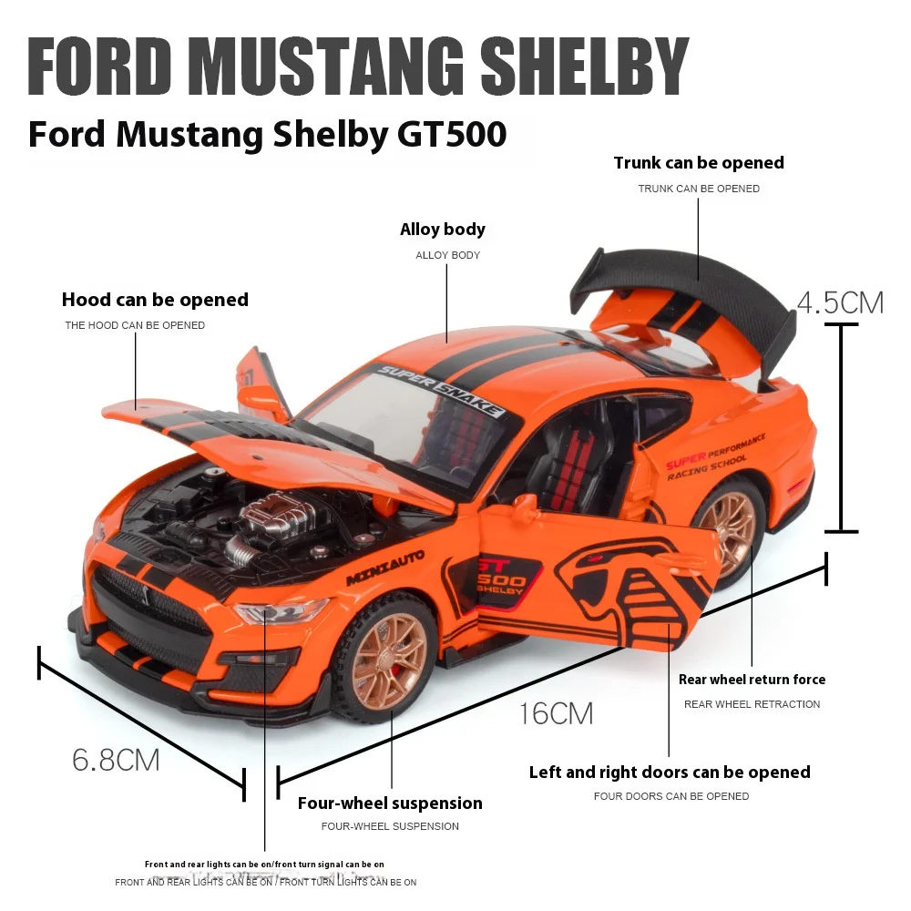 Mustang GT500 Model Car 3