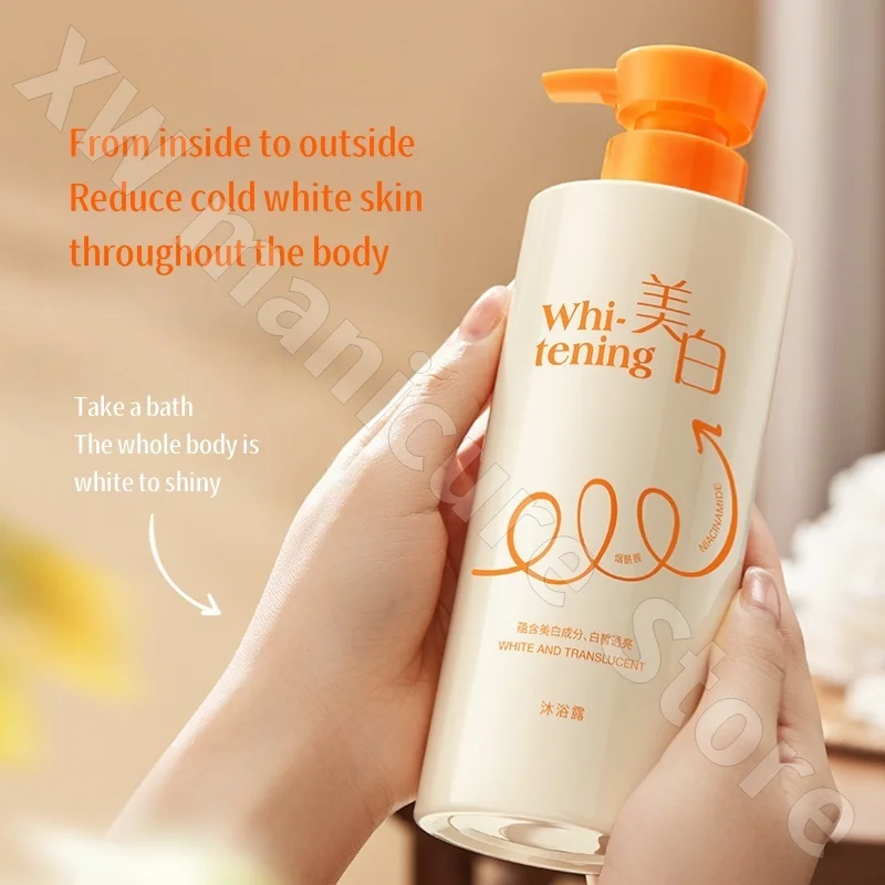 Baibai Diary Brightening Shower Gel Moisturizes The Skin Foam Delicate Chicken Skin Long-lasting Fragrance Body Care 500ml