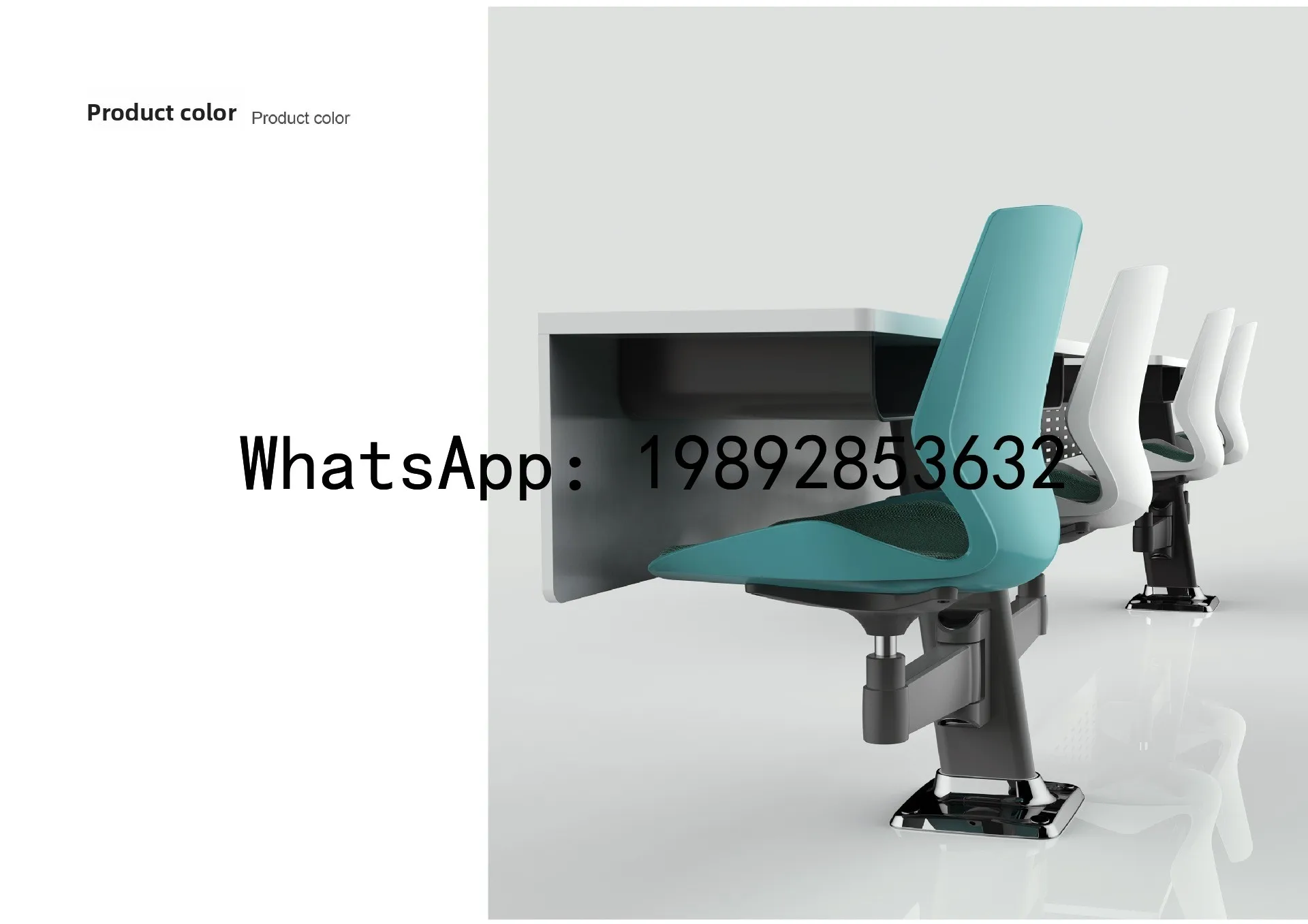 X5 School Multimedia Lecture Classroom Row Desks and Chairs Auditorium Chairs Conference Lecture Hall Seats