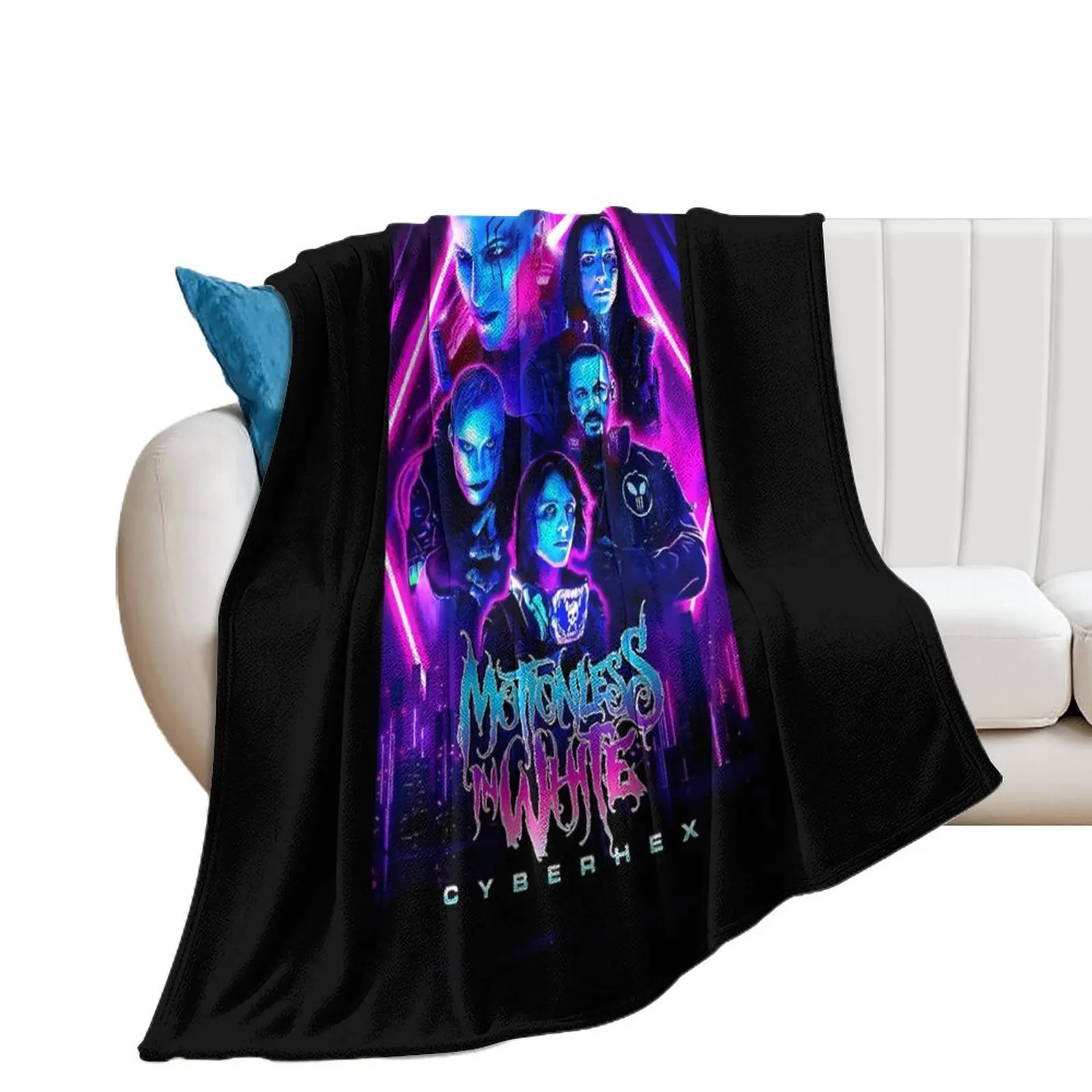 Motionless in white music \t Throw Blanket for babies Sofa Blankets