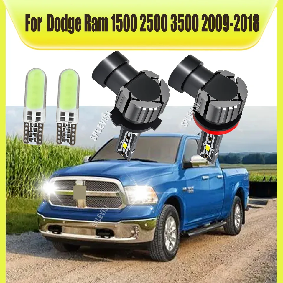 

9005 H11 LED 75W 6000K Headlamps Kits See the Dramatic Difference For Dodge Ram 1500 2500 3500 2009 2010 2011 2012 2013-2018
