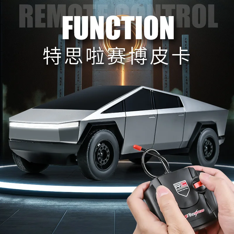 

Popular Tesla Cyber Pickup Remote Control Car Children's Electric Simulation Remote Control Car Toy rc cars