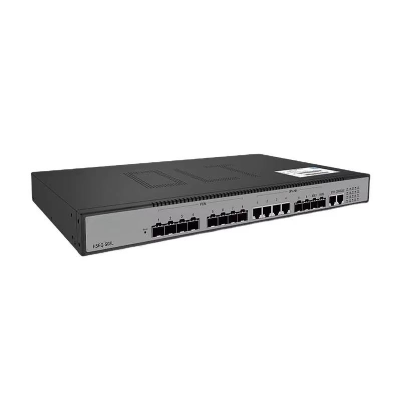 G08L Triple Play GPON 8port OLT for FTTH Solution Compatible with ONU ONT
