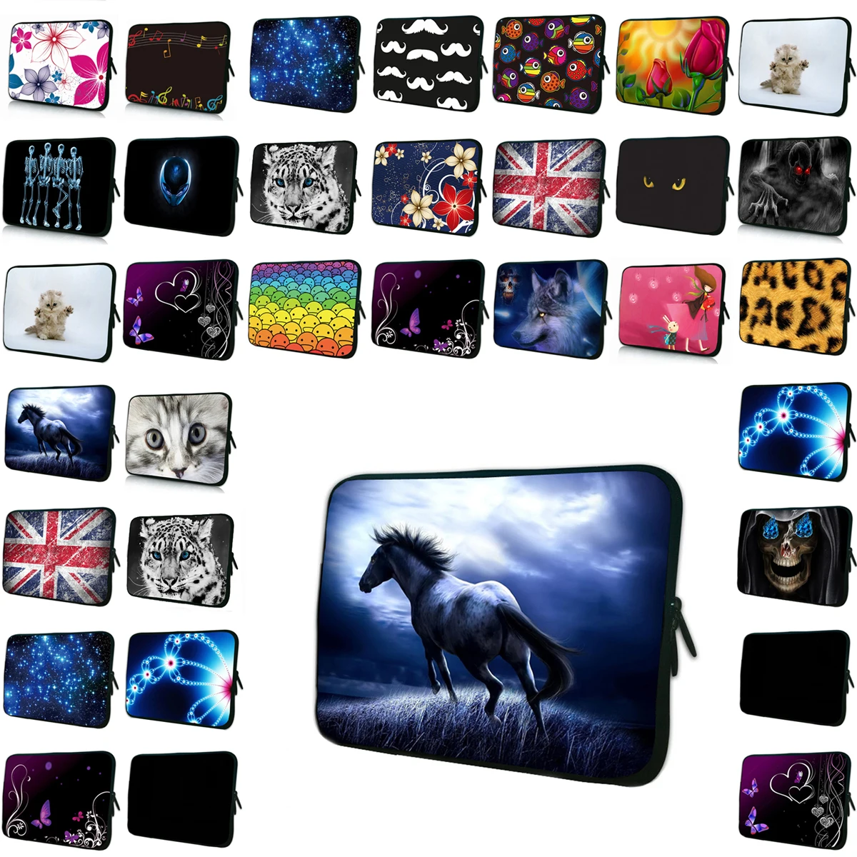 

Funda для Samsung/iPad/Huawei/Lenovo/Blackview/Teclast/KOBO Tablet 7 8 10 дюймов 9,6 дюйма 10,1 дюйма неопреновый чехол-сумка Bolsas