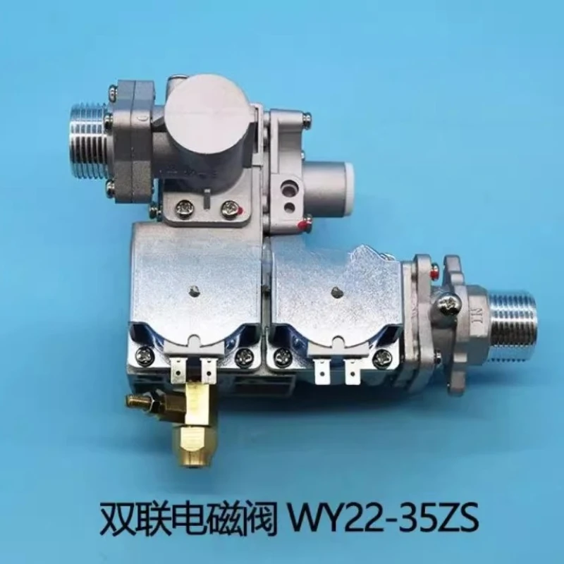 

WY22-35ZS Электромагнитный клапан с двойным регулированием напряжения, печь для жарки, шкаф для приготовления на пару, конус, искровой клапан, 24 В постоянного тока