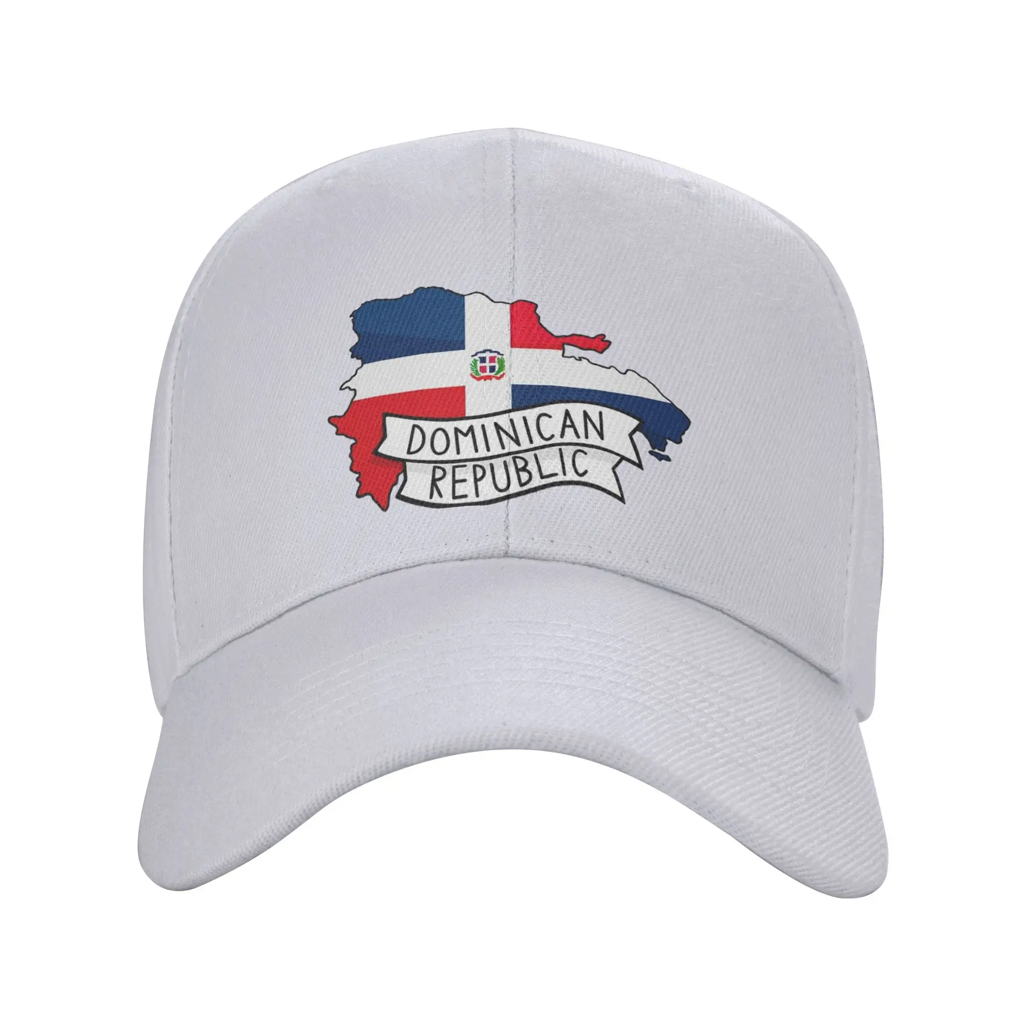 Gorra DR Dominican Republic Cap Leisure Trucker para unisex, gorro informal ajustable