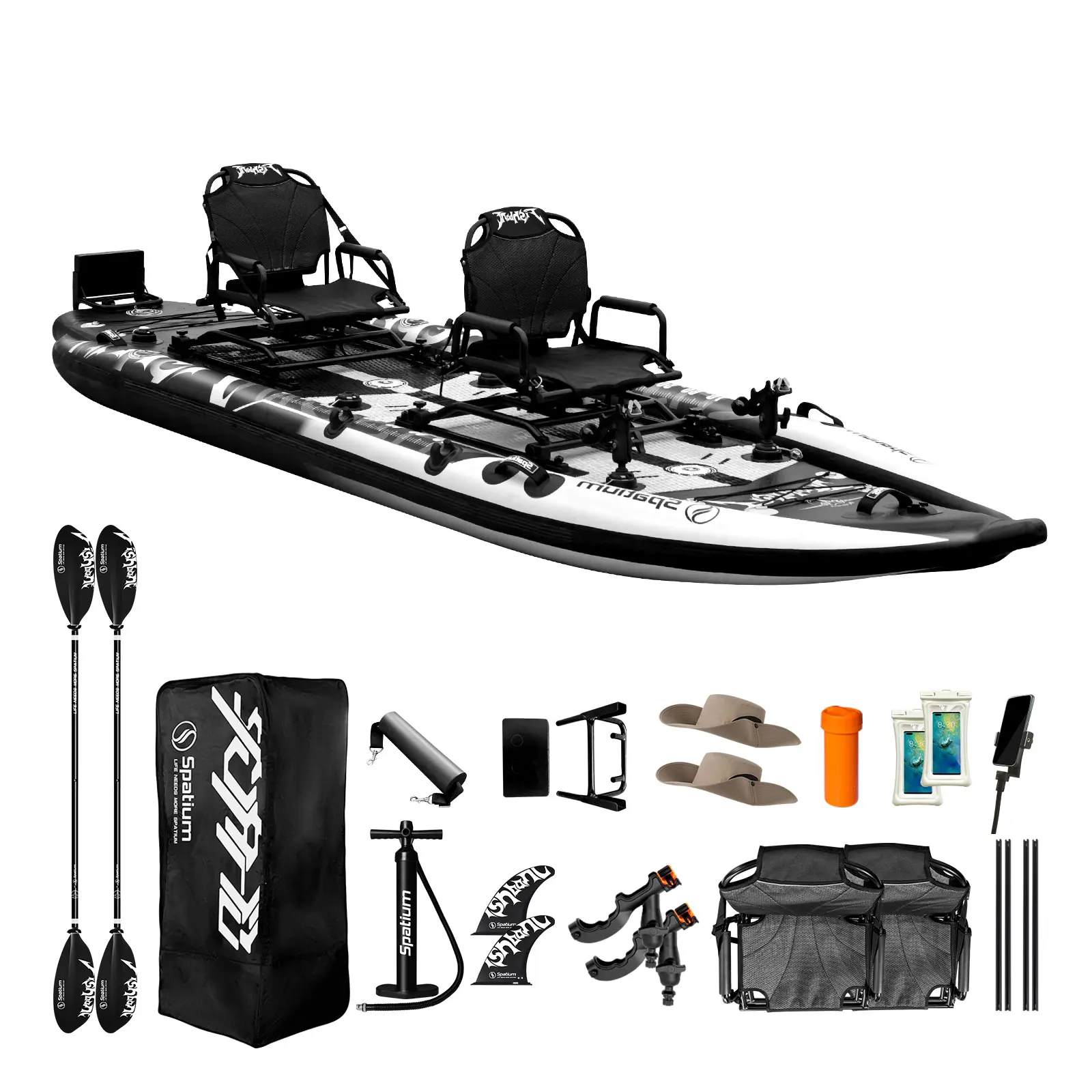 

Local Warehouse Inflatable Factory Direct Sale Folding Kayak Portable Kayak 2 Person Inflatable Fishing Kayak