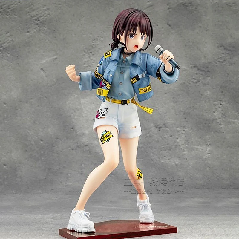 Figura Crying Girl Band Girls Jing Qinze Rencai, regalo ornamental de modelo de animación de chica hermosa