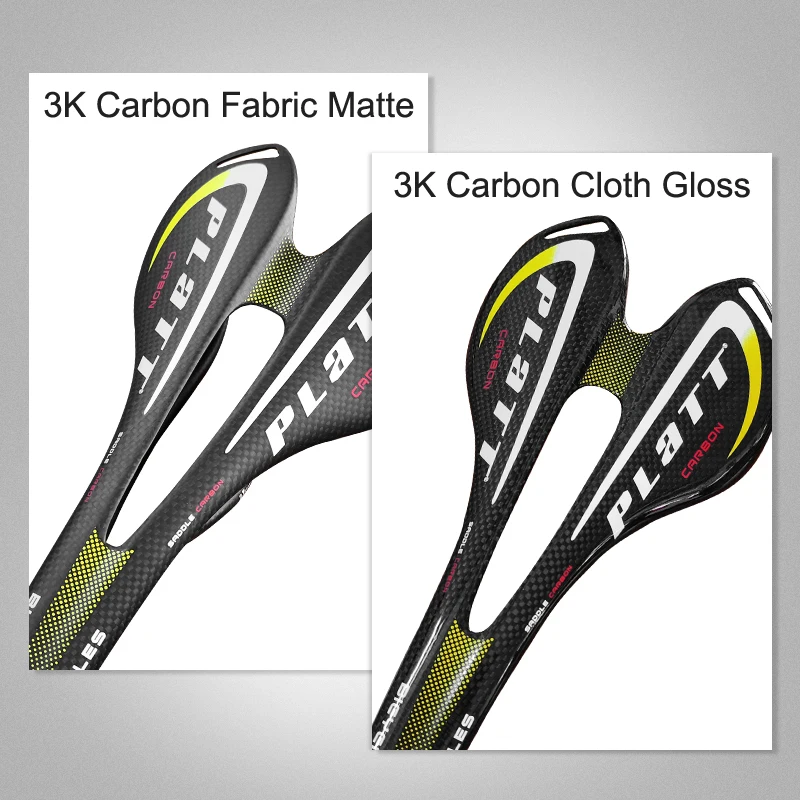 3K Vollcarbon-Fahrradsattel, ultraleicht, MTB-Rennradsitz, 270x143mm, matt/glänzend – Detail 13