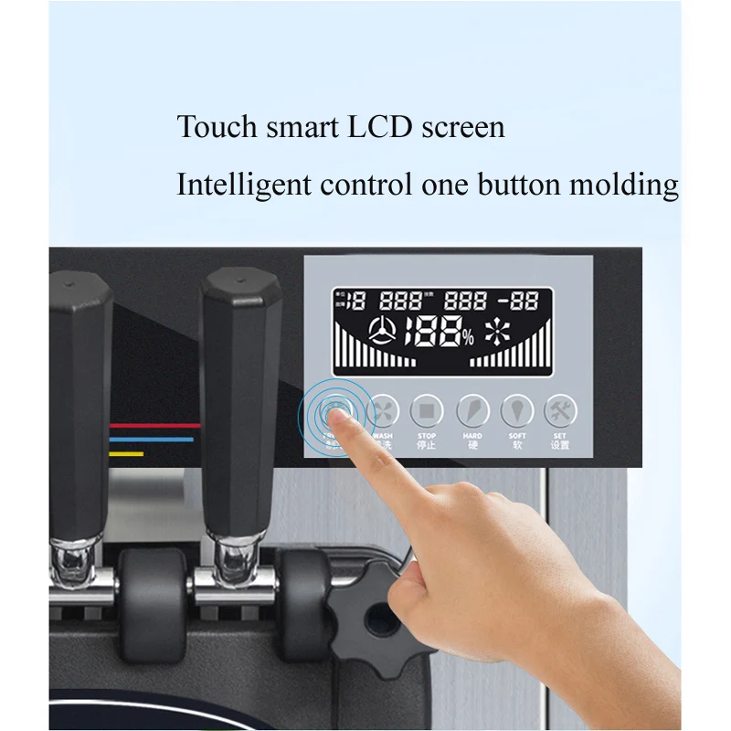 IJsmachine Professionele ijsmachine Fabrikant Soft Serve Ice Cream Machine