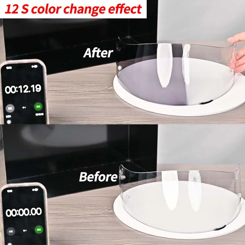 โฟโตโครมิคไวเซอร์สำหรับ AGV K5 K3SV K5-S K5S หมวกกันน็อค K1 K3-SV อุปกรณ์เสริมกระจกบังลมเลนส์ออโต้โครมิก