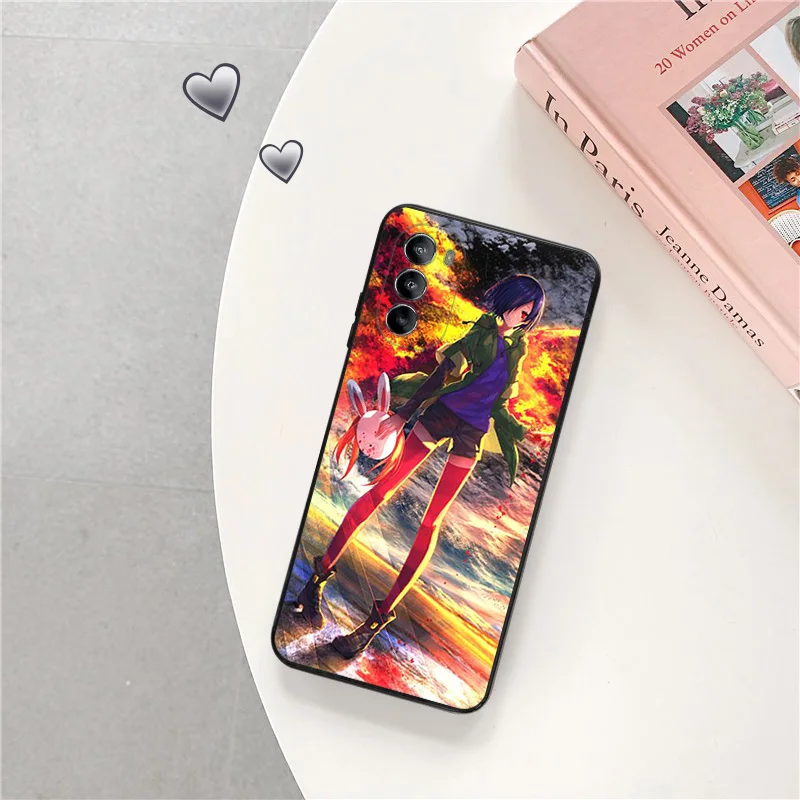 Ultra Thin Black Phone Case for Motorola G9 Edge 20 30 40 G50 G51 G60 G71 G22 G32 G52 G72 G53 G73 Tokyo Ghoul D. GRAY-MAN Cover