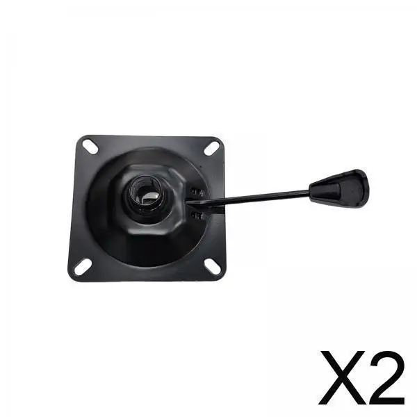 

Office Chair Tilt Base with Replacement Lift Handle Steel Swivel Plate for Chair Height Adjustment Home or Salon Use