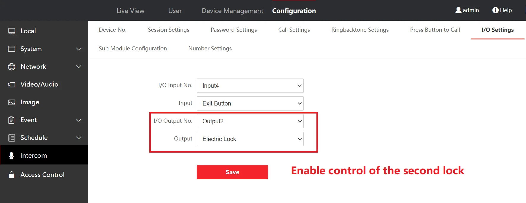 Hikvision Original Türklingel, DS-KD8003-IME1(B), mehrsprachige 802.3af POE Villa IP-Modul-Türklingel, Passwort-Tastatur-Code-Entsperrung – Detail 3