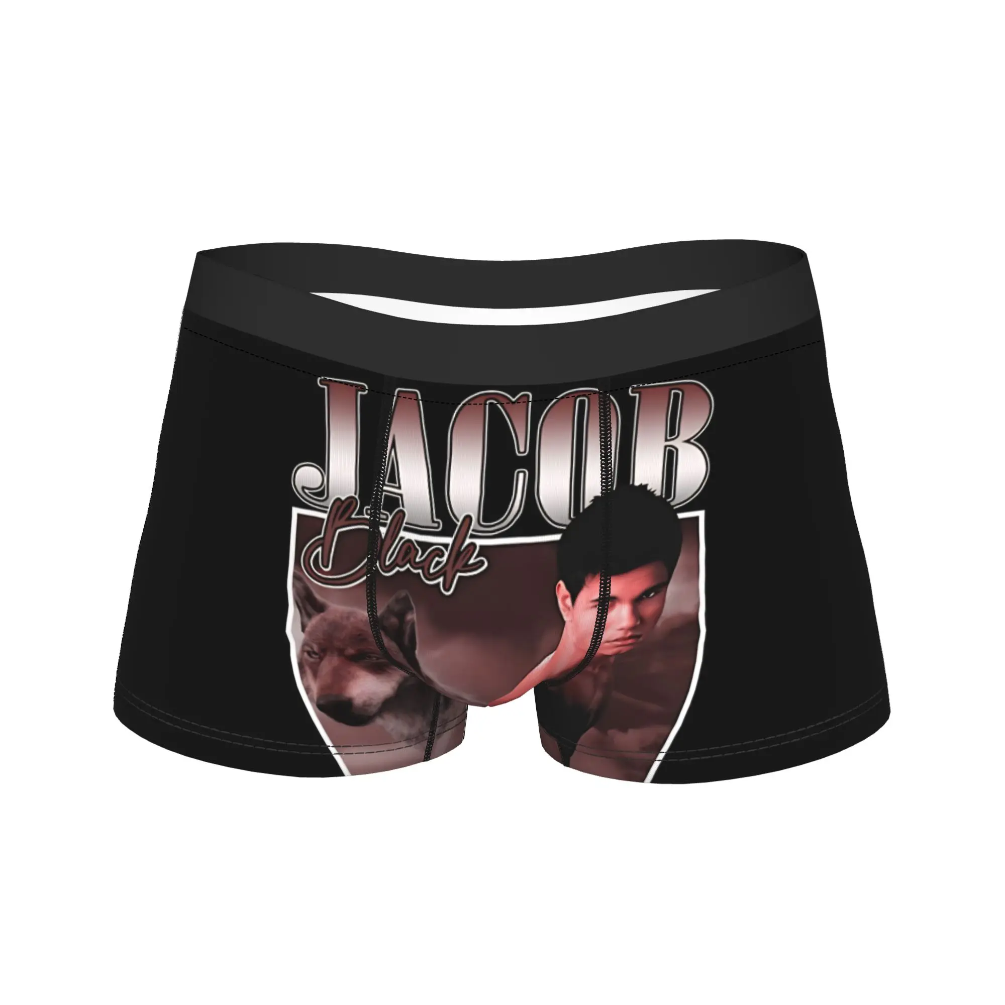 

Мужские трусы-боксеры Twilight Jacob Black Boxer: Забавные, оригинальные, большие размеры, хит продаж