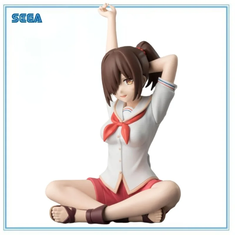 

BANDAI Authentic Adorable Asagiri Saki Collectible Figure From Qruppo and Seiran Island Tourism Association By SEGA Goods
