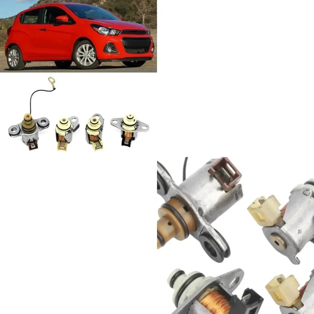 

4pcs Gearboxes Pressure Solenoids for Precise Control Durability G6T46571 JF405E