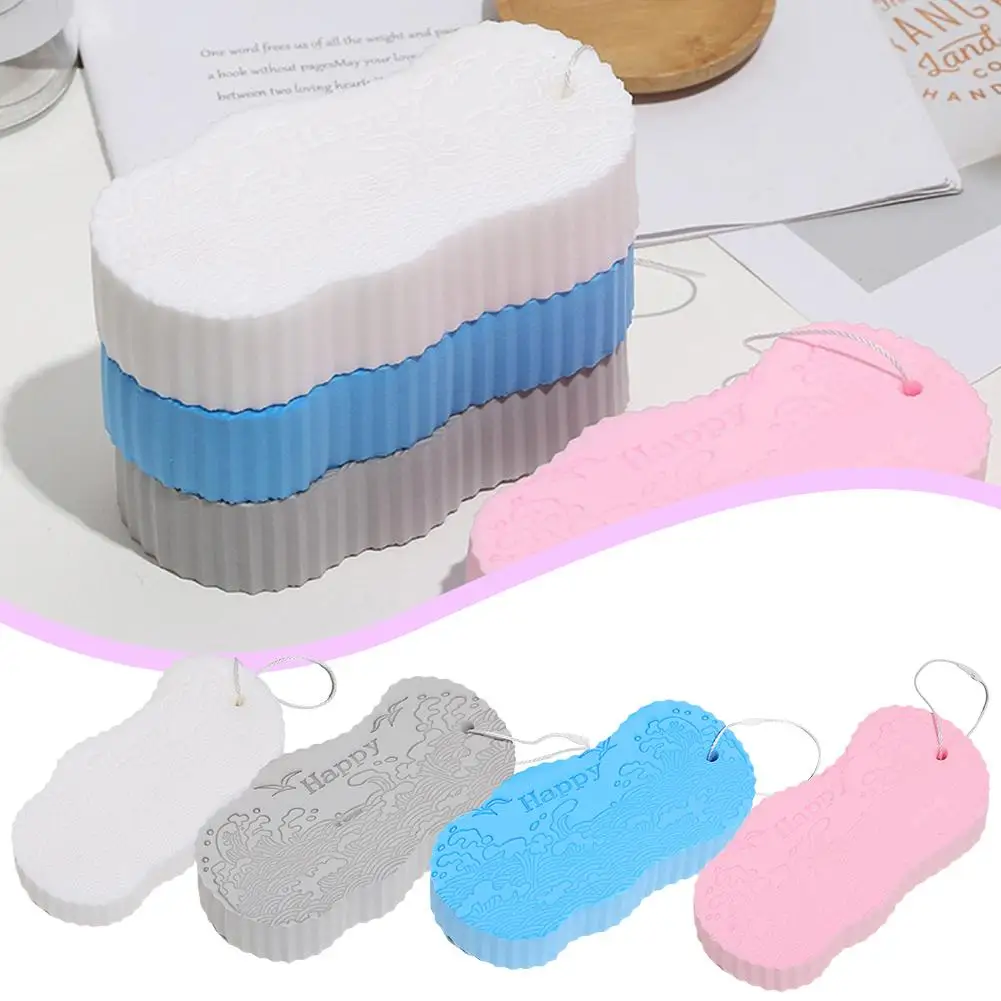 Spugna da bagno per la pulizia del corpo asciugamano morbido per bambini fango per strofinare pesce per bambini senza danneggiare il modello di spugna Scrubber per doccia Scal O1W1