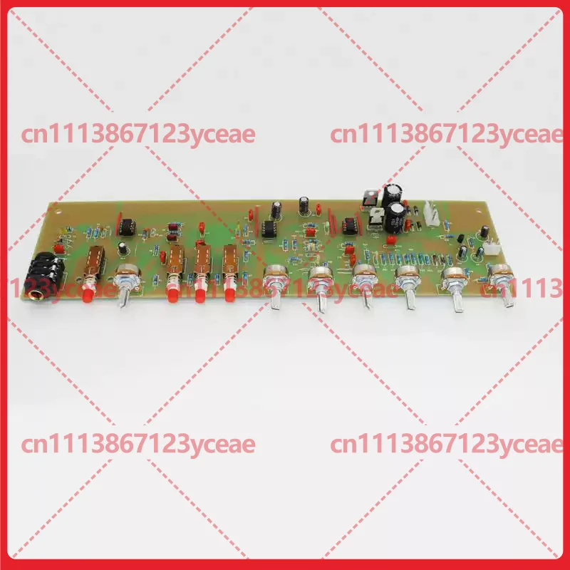 for Bass Amplifier EQ Preamp Circuit, Distortion Tone Board DIY Low Frequency Guitar Upgrade Component