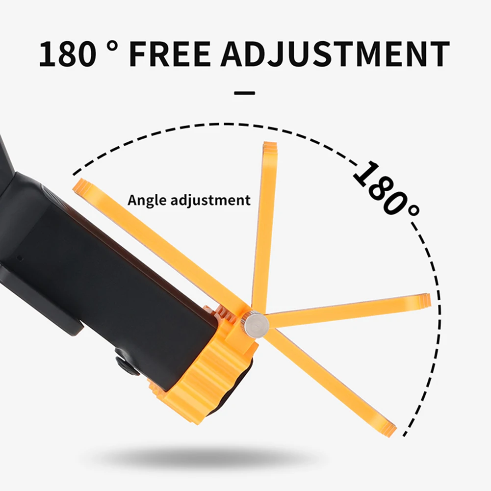 Магнитная подставка, многофункциональный магнитный кронштейн, крепление 180 °   Регулируемый пластиковый держатель камеры для DJI OSMO Pocket 3