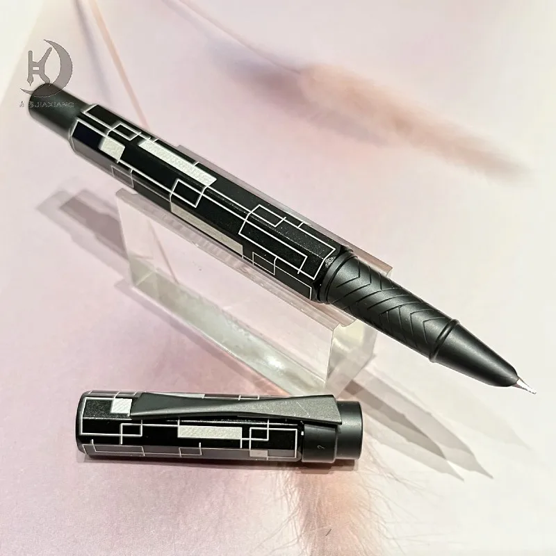 1 Stück Yongsheng 9678 Neuartiger achteckiger Füllfederhalter, einzigartiger Design-Stift, perfekt als Geschäftsgeschenk, Bürogeschenk, Festgeschenk – Detail 10