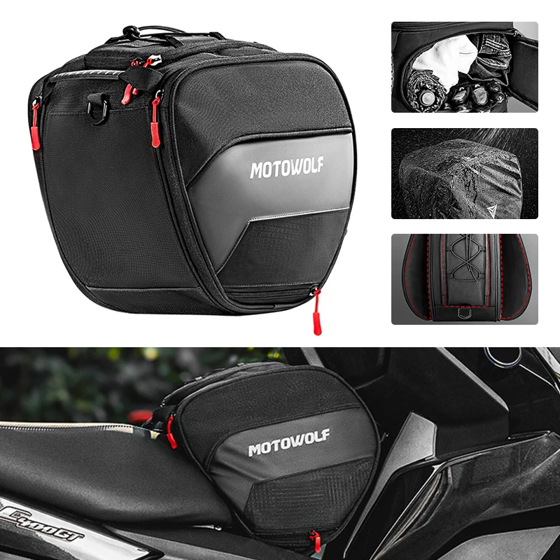 

Для Yamaha NMAX 125 155 160 Дорожная сумка для хранения инструментов TMAX 500 560 XMAX 125 250 300 400 Туннельная сумка для топливного бака для скутера 15 л