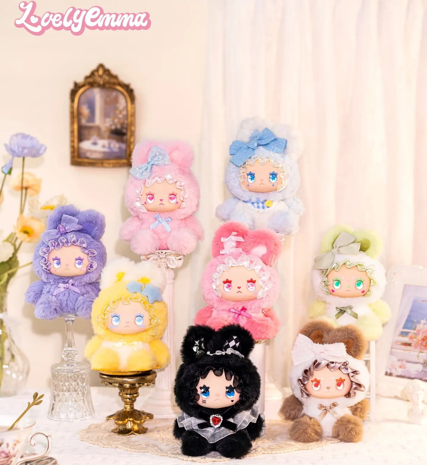 

In Spot Emma Rabbit Alliance Series Blind Box - Surprise Collectible Vinyl Face Plush Toy Mysterious Gift Trendy Blind Box