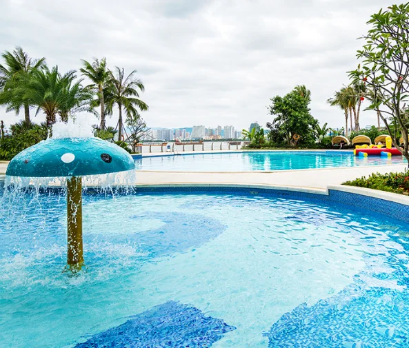 Schwimmbad Frp Wasser Pilz Wasser Park Einrichtungen Wasser Spray Schlagbad