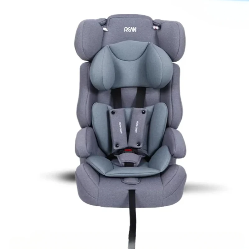 EG84 Asiento de coche plegable multifunción, refuerzo de seguridad universal para niños, silla de bebé compacta de 9 meses a 12 años,