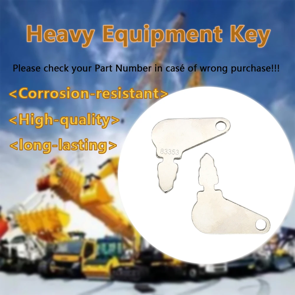 1/5/10/30/50PCS 83353 R30074 B17575 70306 Ignition Keys for Case John Deere JLG Genie Drott Massey Galion Baraga Snoopy