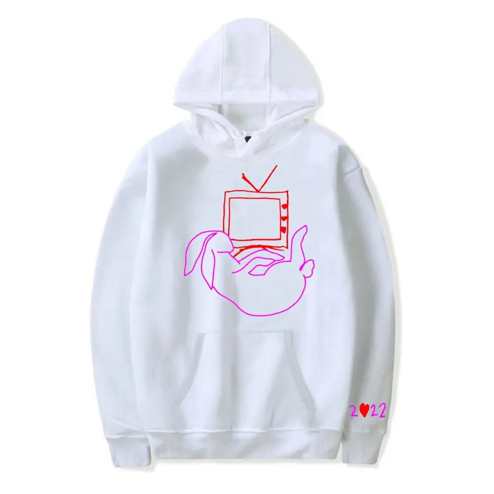 Harry Styles 2024 Love On Tour Hooded Sweatshirt Casual Loose Fit Trendy Spring Autumn Hooded Sweatshirt For Students