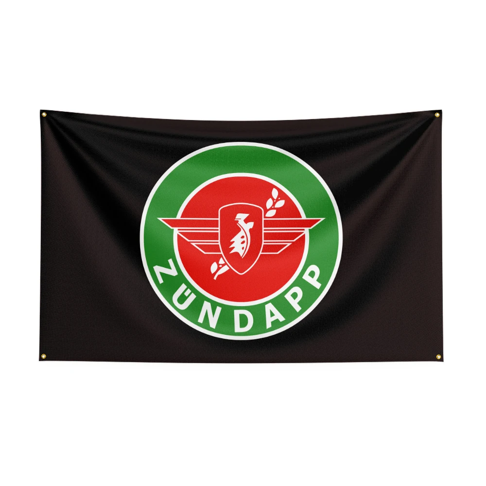 3X5Ft Zundapps Racing Motorcycle Flag For Decor