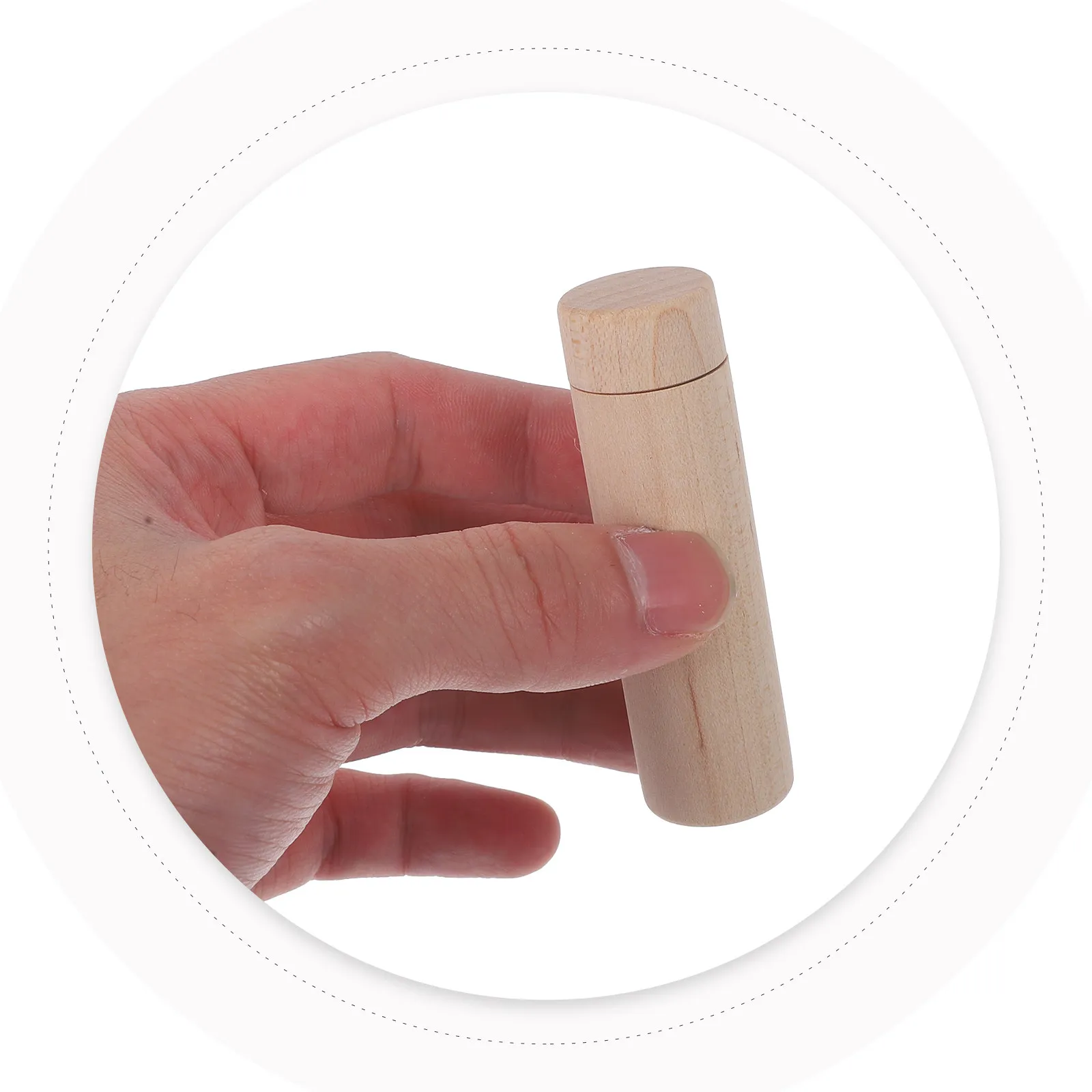 

Деревянный ароматический стик ручной работы, многоразовый, с хлопковым фитилем, пустой, для ароматерапии и концентрации внимания