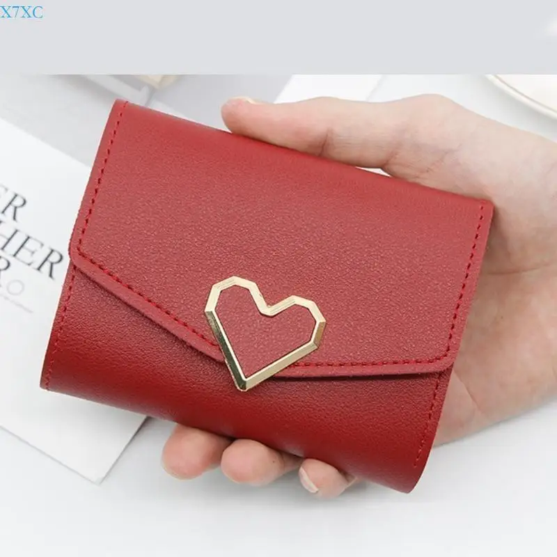 

X7XC Elegant Women Wallet with Multiple Card Slots and Coin Pocket PU Leather Wallets