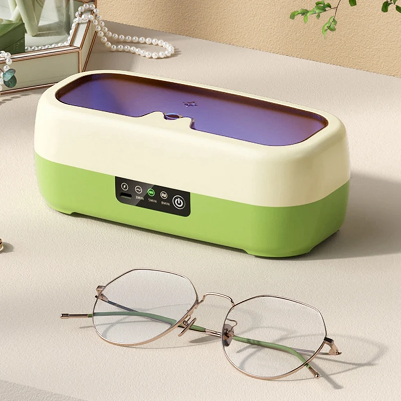 Glasses Cleaning Ultrasonic Jewelry Cleaner Machine High Frequency Ultrasonic Cleaning Bath For Jewelry Washing Easy Install